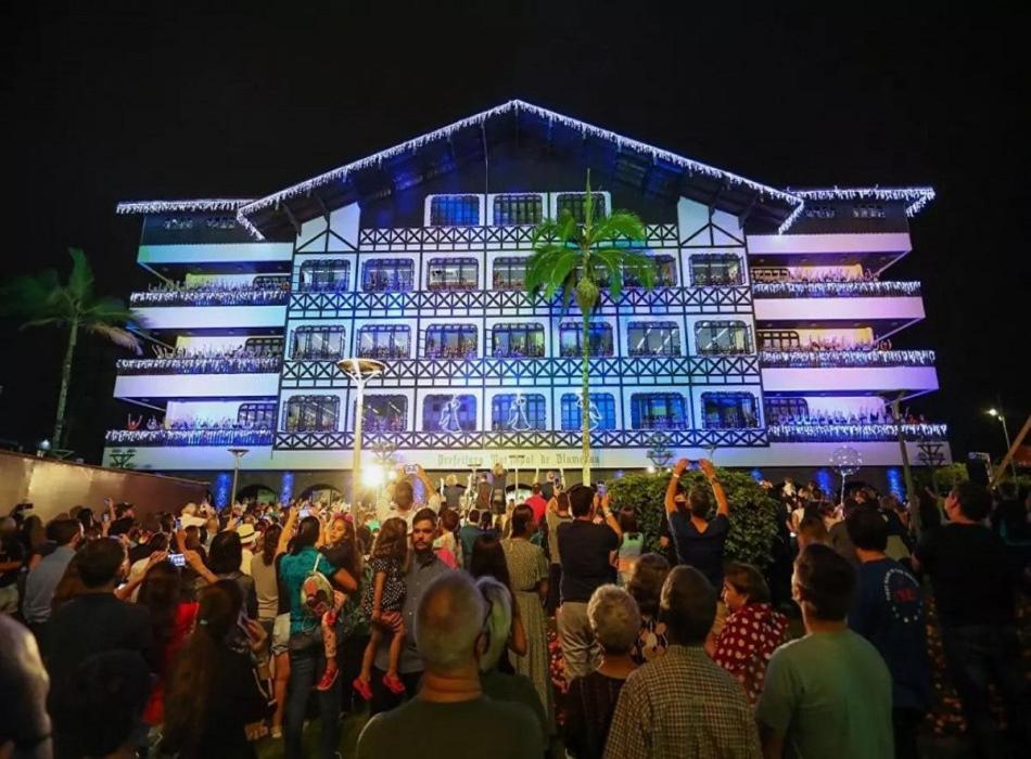 Quartos próximos à Oktoberfest, em Blumenau Exterior foto